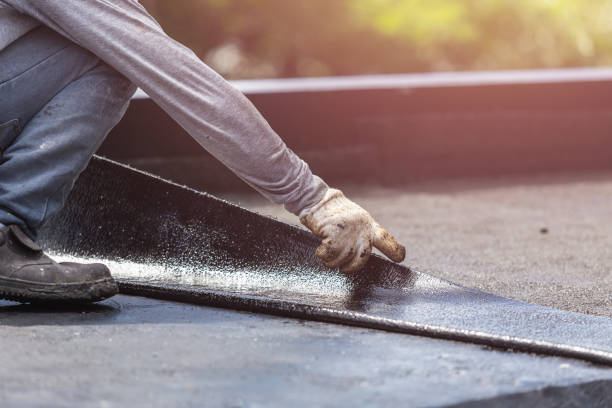 Professional Emergency Waterproofing technician working in Sabina, OH